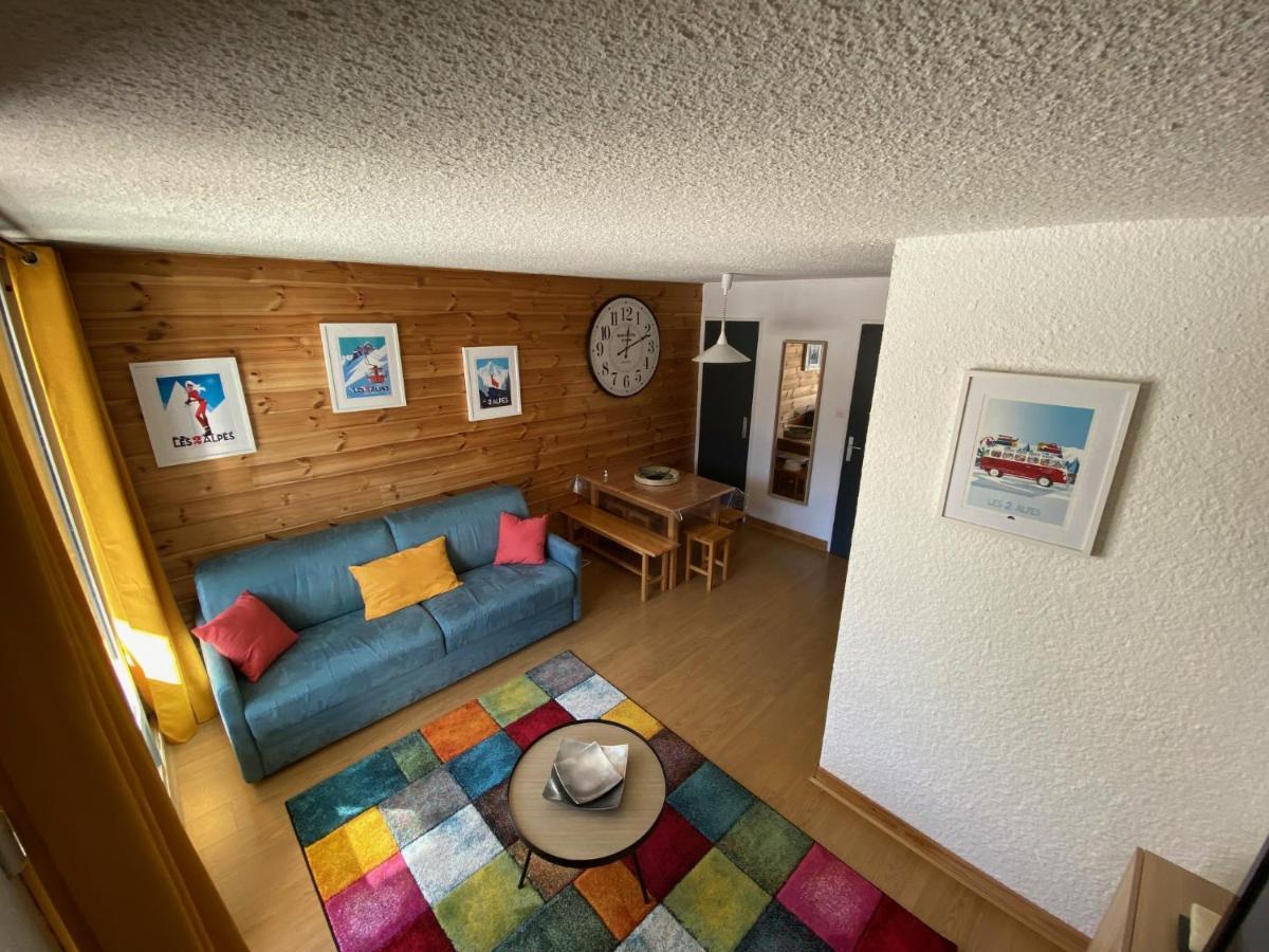 Appartement Residence Cote Brune, Centre Station, Pied Des Pistes, 30M2, 4 Ou 5 Pers, Parking Gratuit, Wifi Ле дез Альп Экстерьер фото