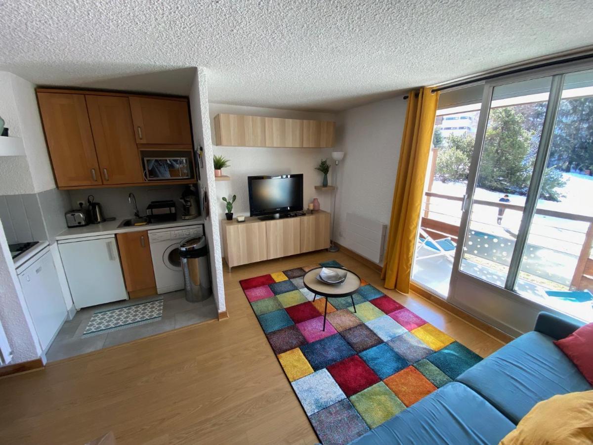 Appartement Residence Cote Brune, Centre Station, Pied Des Pistes, 30M2, 4 Ou 5 Pers, Parking Gratuit, Wifi Ле дез Альп Экстерьер фото