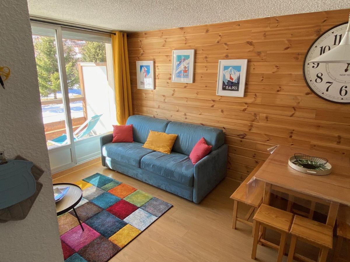 Appartement Residence Cote Brune, Centre Station, Pied Des Pistes, 30M2, 4 Ou 5 Pers, Parking Gratuit, Wifi Ле дез Альп Экстерьер фото